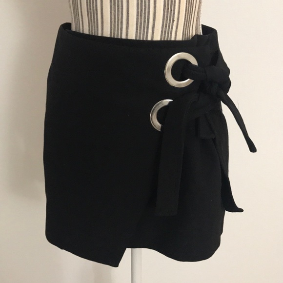 Zara Dresses & Skirts - Zara black wrap skirt